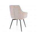 Стул SIGNAL SERVIO Brego 31 светло-бежевый/черный, поворотный